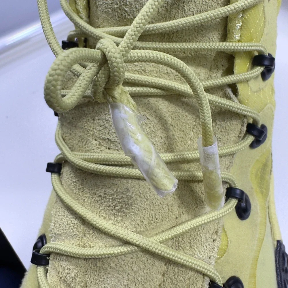 Brandblack Milspec Yellow Mens 10.5 Trail Hiking Boots Cordura Sneaker Vibram